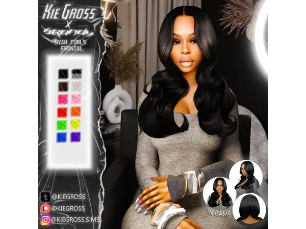 Alpha Kiegross X Brandysims Part 3 Nyah - The Sims 4 Custom Content