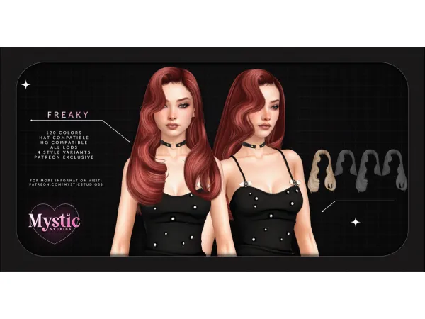 Alpha FREAKY (Fan) by Ursidxe - The Sims 4 Custom Content