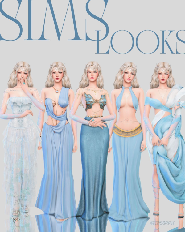 Mix Fairy Queen Looks by simsfinds - The Sims 4 Custom Content