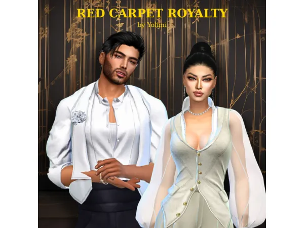 Alpha Power Couple Gala Edition u2013 Exclusive Release by yolimi - The Sims 4 Custom Content