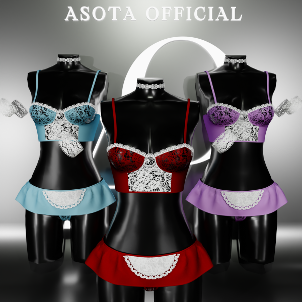 Alpha [ASOTA OFFICIAL] Vonie Lingerie by asotaofficial - The Sims 4 Custom Content