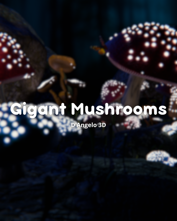 Mix Gigant Mushrooms by d-angelo3d - The Sims 4 Custom Content