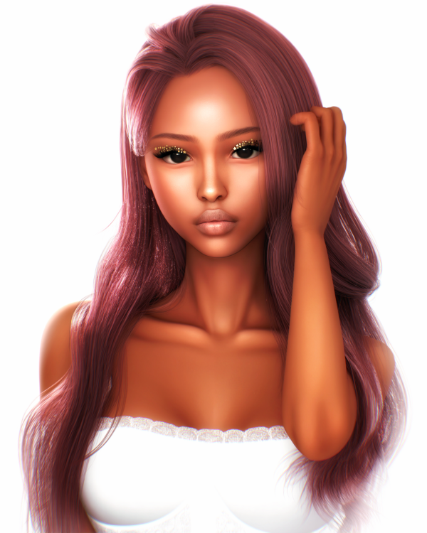 Mix Make me shine 3D eyeshadow by d-angelo3d - The Sims 4 Custom Content