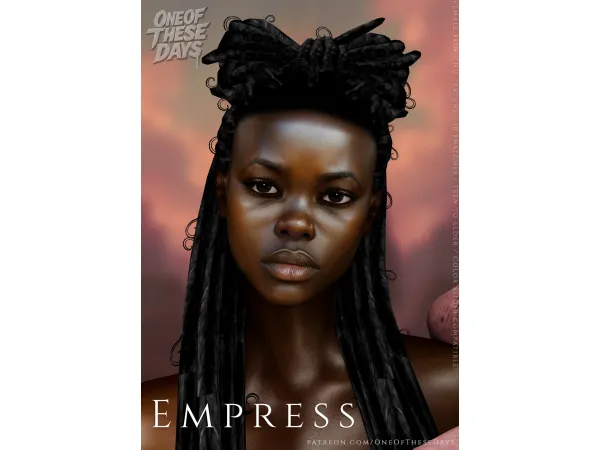 Alpha Empress SKIN tray files - The Sims 4 Custom Content