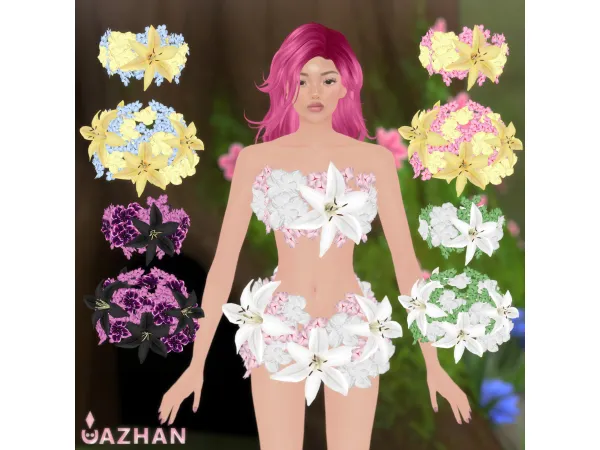 Alpha [FLORA] by cazhancc - The Sims 4 Custom Content