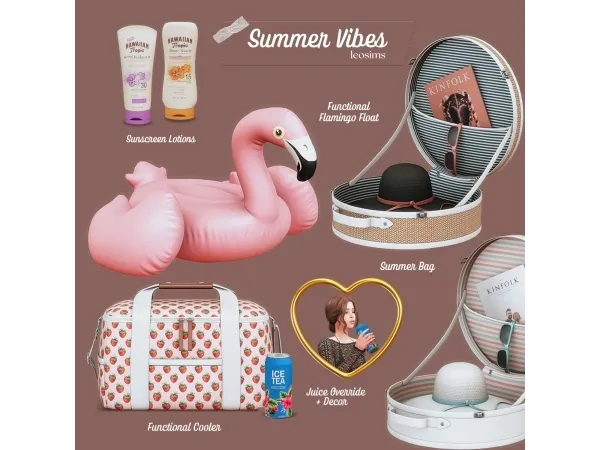 Mix Summer Vibes - The Sims 4 Custom Content
