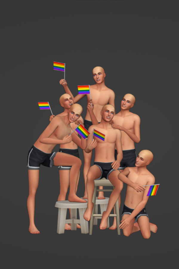 Mix 30 Days of Pride Day 1 by graceplaysims - The Sims 4 Custom Content