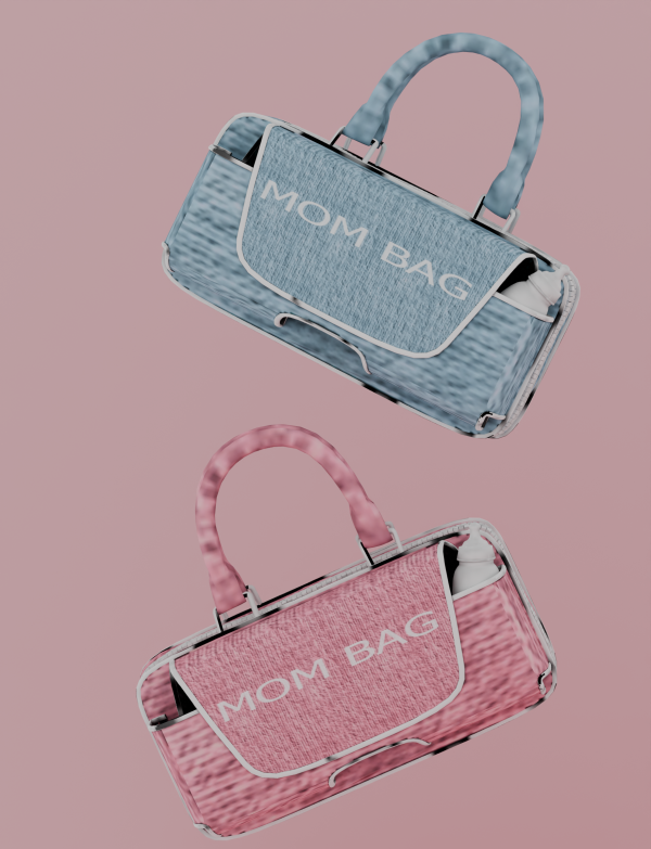 Alpha BAG MATERNITY by simsfinds - The Sims 4 Custom Content