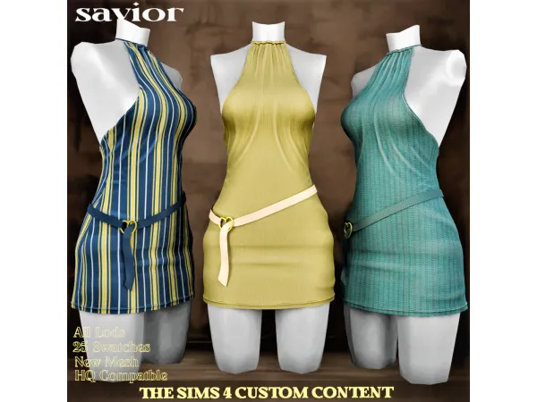 Sims 4 Svr_Dina Short Dress