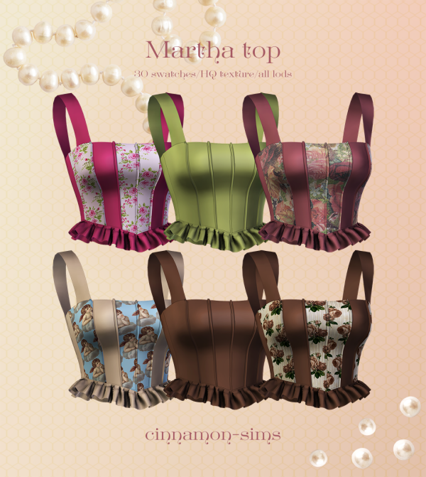 Alpha Martha top sims by simsfinds - The Sims 4 Custom Content