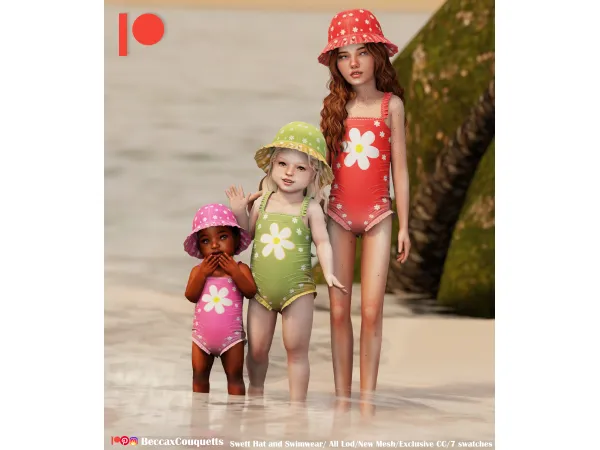 Alpha The Magical Splash Collection Swett Set - The Sims 4 Custom Content