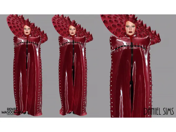 Alpha [Daniel Sims] Lady Gaga in Renee Masoomian - The Sims 4 Custom Content