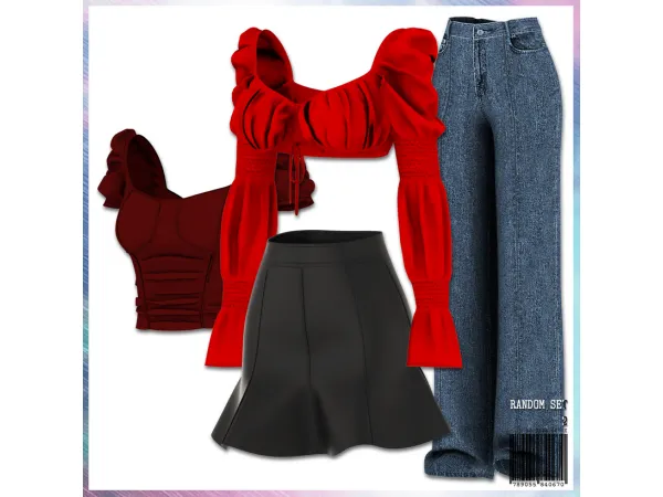 Alpha RANDOM Set 2 by mirosims - The Sims 4 Custom Content