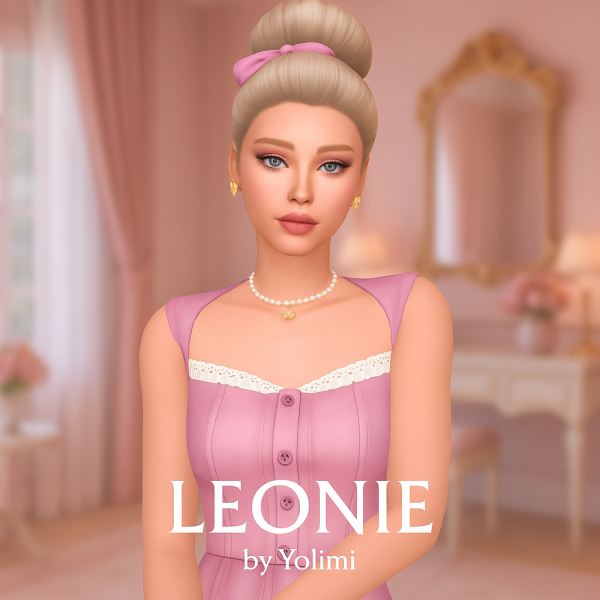 Alpha Meet Leonie Marchand by yolimi - The Sims 4 Custom Content