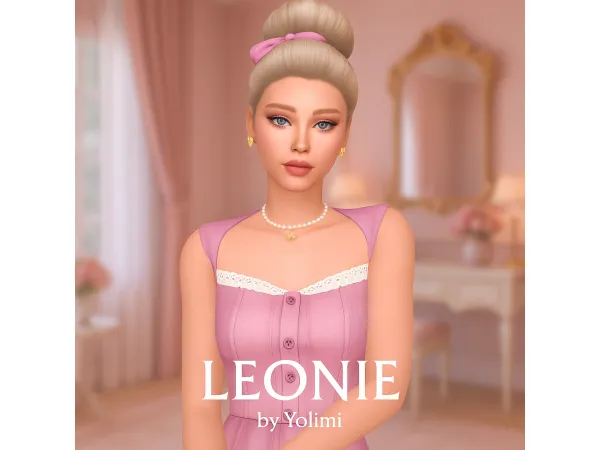 Alpha Meet Leonie Marchand by yolimi - The Sims 4 Custom Content
