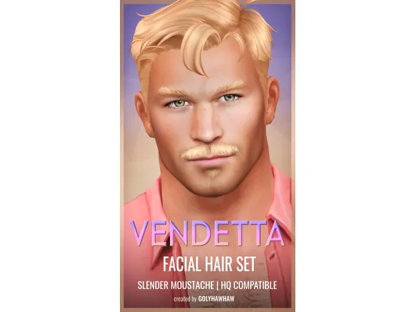 Vendetta Facial Hair Set by golyhawhaw
