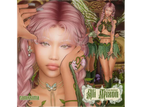 Alpha ali mixon by camssimz - The Sims 4 Custom Content
