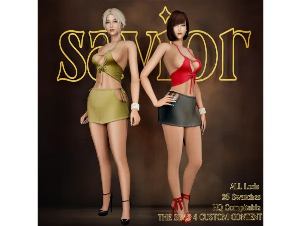 Sims 4 Svr_Erika Outfit