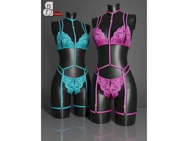 Sims 4 BillionProject-Famela Lingerie