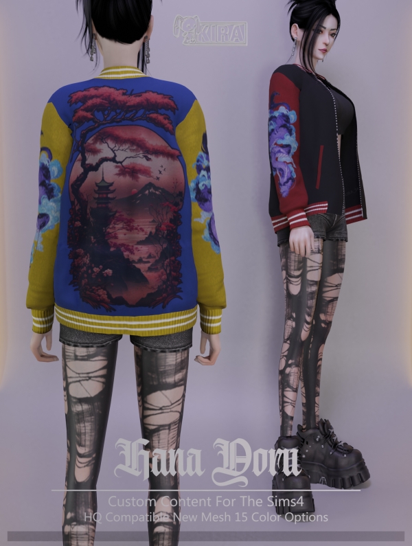 Mix Kira_Hana Yoru by kira_s4 - The Sims 4 Custom Content