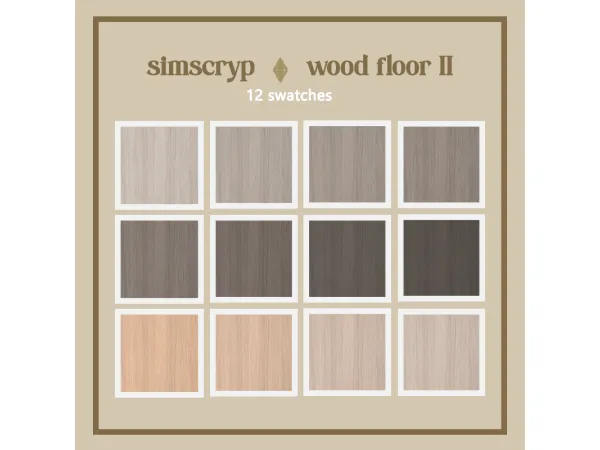 Alpha simscryp wood floor II - The Sims 4 Custom Content