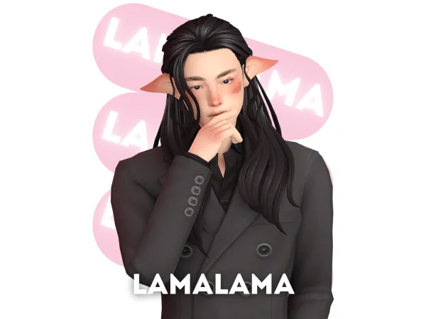 Maxis Match Hair Jaxx - The Sims 4 Custom Content