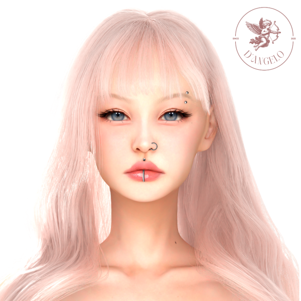 Mix Basic Set Piercings by d-angelo3d - The Sims 4 Custom Content