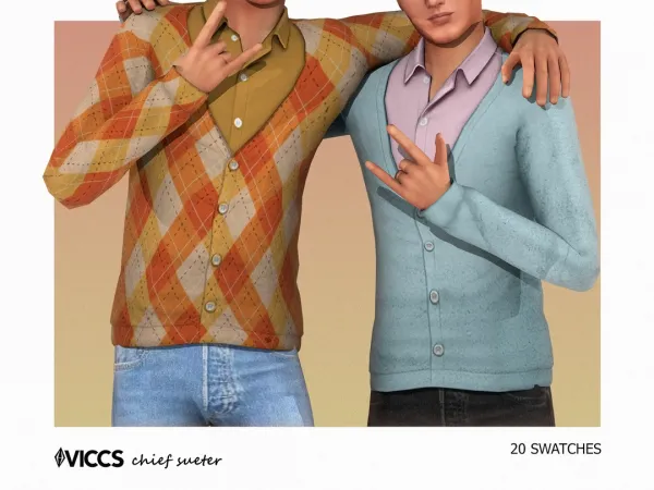 Alpha VICCS_CHIEF SUETER (TEEN ELDER) - The Sims 4 Custom Content