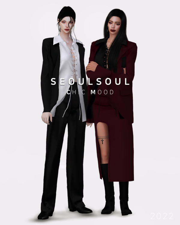 Alpha Chic Mood by simsfinds - The Sims 4 Custom Content