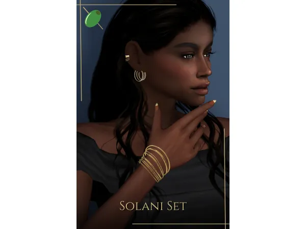 Mix Solani Set - The Sims 4 Custom Content
