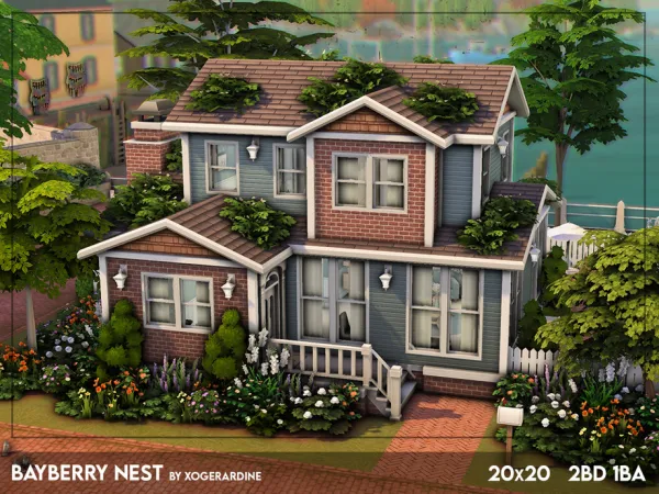Maxis Match Bayberry Nest (NO ) by xogerardine - The Sims 4 Custom Content