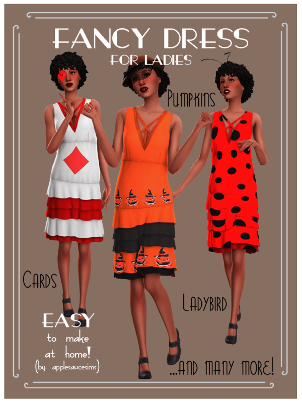 Maxis Match Fancy Dress for Ladies by simsfinds - The Sims 4 Custom Content