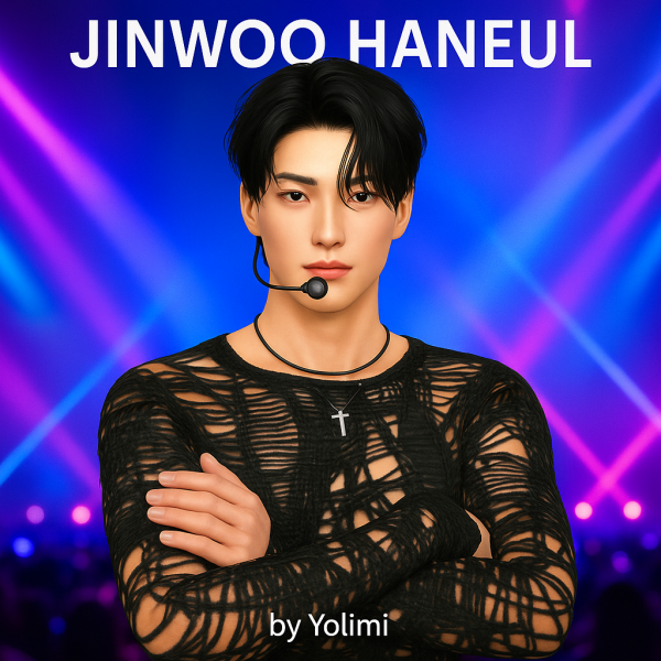 Alpha Jinwoo Haneul by yolimi - The Sims 4 Custom Content