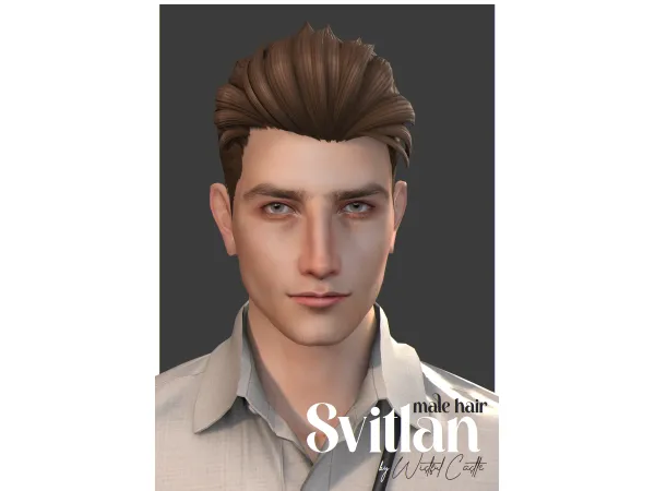 Maxis Match Svitlan (Male Hair) by wistfulcastle - The Sims 4 Custom Content