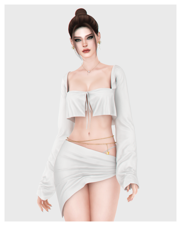 Alpha Seaside Set by BackTrack - The Sims 4 Custom Content