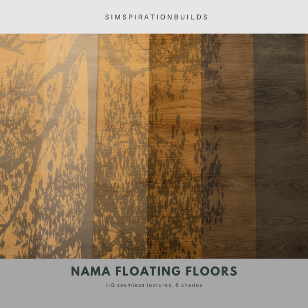 Mix Nama Floating Floors by simsfinds - The Sims 4 Custom Content