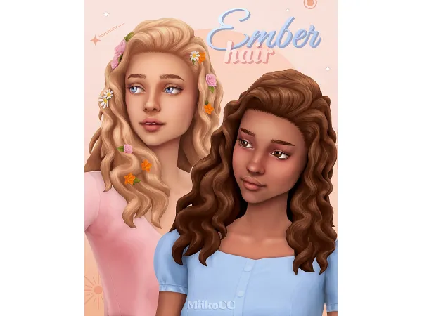 Ember hair by miiko