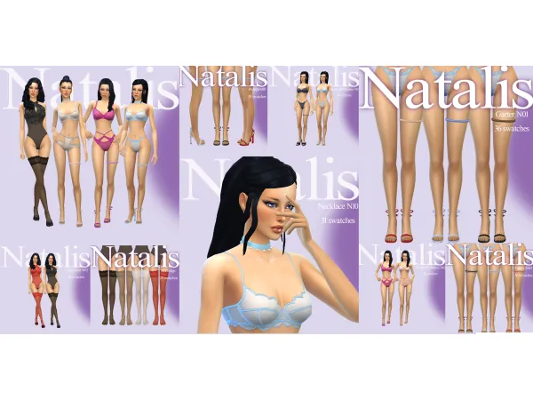 Maxis Match Women's underwear and accessories for May 2025 by Natalis - The Sims 4 Custom Content