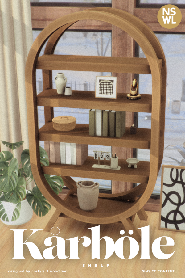 Maxis Match karble shelf by simsfinds - The Sims 4 Custom Content