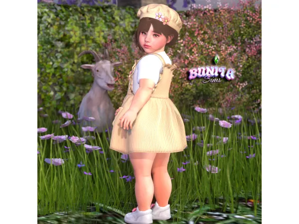 [BNTS] Toddler poses #3 by BonitaSims