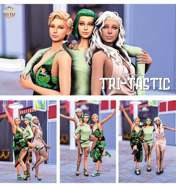 Mix TRI TASTIC by modcollective - The Sims 4 Custom Content