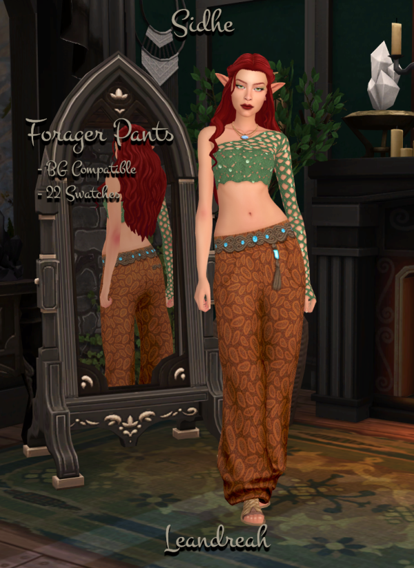 Maxis Match She Forager Pants by simsfinds - The Sims 4 Custom Content
