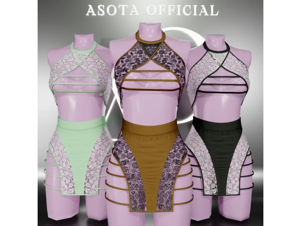 Alpha [ASOTA OFFICIAL] Yana Outfit - The Sims 4 Custom Content