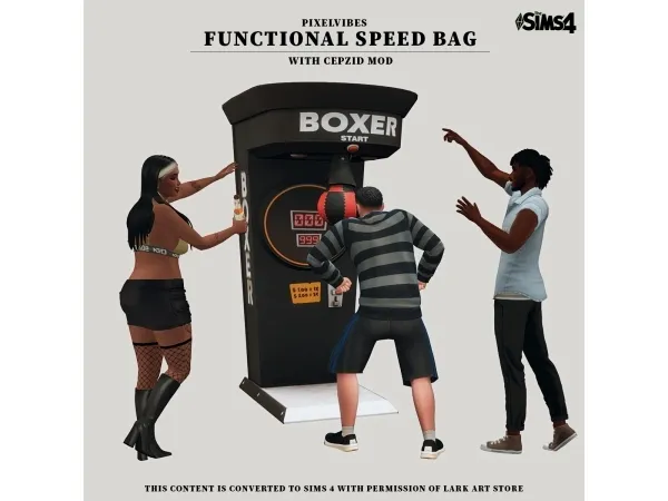 Mix Functional Speed Bag - The Sims 4 Custom Content