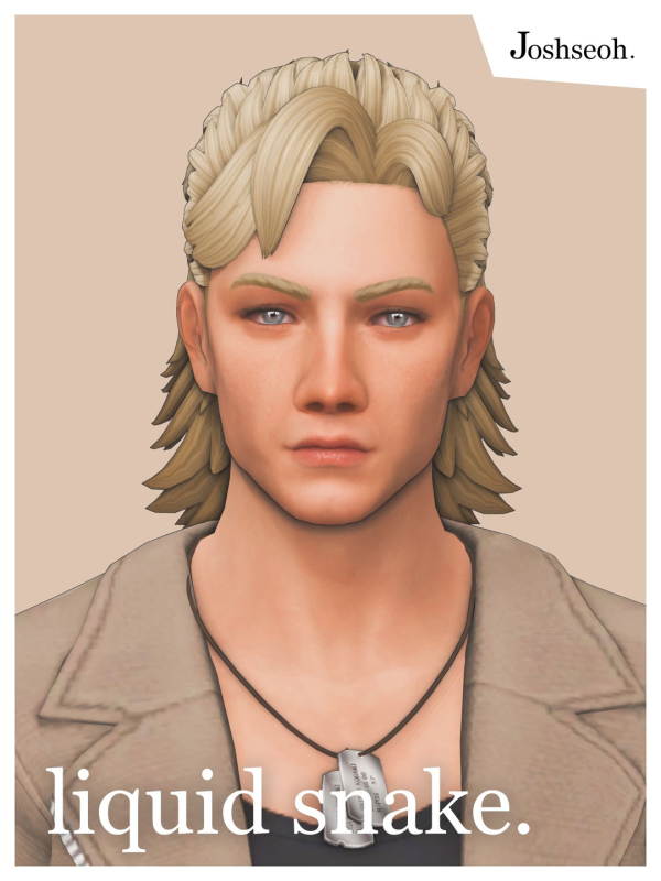 Maxis Match Liquid Snake Hair by simsfinds - The Sims 4 Custom Content