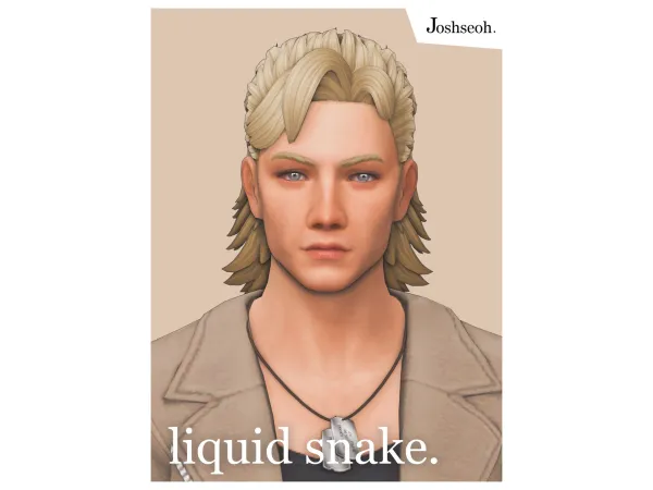 Maxis Match Liquid Snake Hair by jo_se_oh - The Sims 4 Custom Content