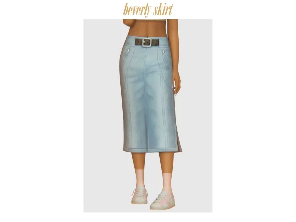 Maxis Match u00abbeverlyu00bb skirt by clumsyalien - The Sims 4 Custom Content