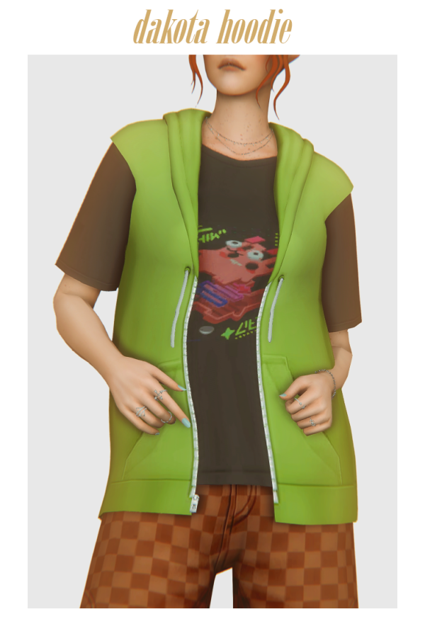 Maxis Match kota hoodie by simsfinds - The Sims 4 Custom Content