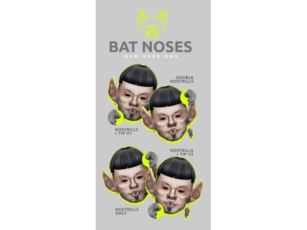 Bat Noses Presets by gerbithats