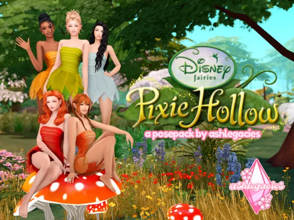 Pixie Hollow Posepack